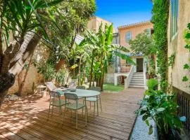 Jardin privé au cœur du centre-ville