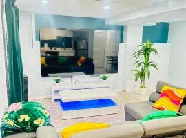 Modern Private Suite with 100 inch TV Quiet Oshawa