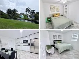 2 bed peaceful, lakeview studio NO FEES