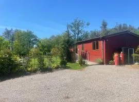 Country lodge retreat with hot tub