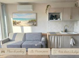 Studio plage Parenthèse et douceur, hotell i Frontignan