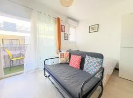 Studio à Canet Plage 200m Mer Balcon