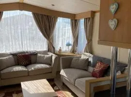 6 berth caravan on presthaven beach resort