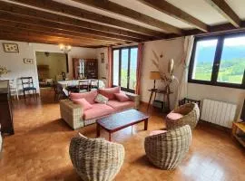 Grand chalet max 9pl vue magnifique lac montagne