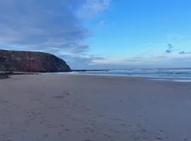 Entire Caravan by the Sea Pease Bay