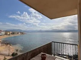 Balcon sur la mer appartement climatisé deux chambre plages commerces et parking gratuit au pied de l immeuble