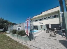 Pousada Recanto Vo da Maria com Piscina a 440mt da praia