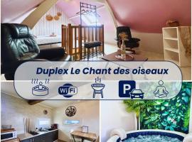 Escapade détente Duplex cosy avec SPA Parking, Hotel in Abbeville