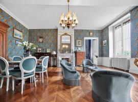 Château - Parc & vue Garonne, khách sạn ở Caudrot