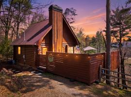 Blue Ridge Cozy Cabin King Bed Hot Tub & Dog Friendly, hotel v destinácii Blue Ridge