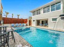 Shell Haven - Luxury Beachfront Villa on Sea Turtle Nesting Grounds - Heated Pool & Spa, Hotel in Melbourne Beach
