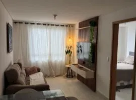Flat aconchegante com vista pro açude
