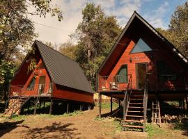Glola A-Frame Cottages, hotel di Glola