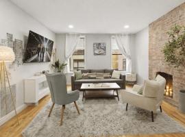 Fashionable 1-Bedrm Apt 15 Min to Manhattan, hotel a Hoboken