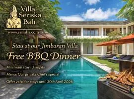Villa Seriska Jimbaran - Spacious 5BR Private Pool Villa with Private Cook, Spa & Tour