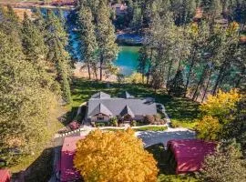 Private Riverfront Estate with Kayaks & Views