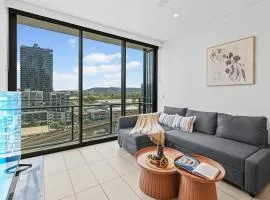 Southbank Apt King and Sofa Bed with Free Parking