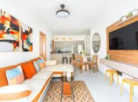 Moderno apartamento con jacuzzi y gimnasio