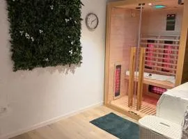 Moderne gemütliche 90 qm Wohnung mit Sauna