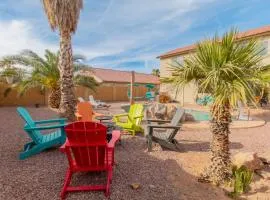 Heated Pool King Bed Firepit Work Station