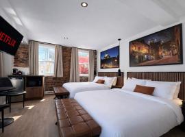Room with 2 Queen Beds Downtown Quebec City, hôtel à Québec