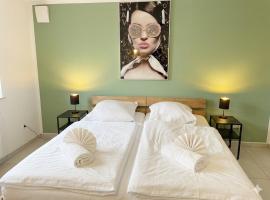 Premium-Apartment, 4 Betten, Nahe Ulm für Familien und Gruppen,Hund, hotel v destinácii Blaustein