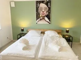 Premium-Apartment, 4 Betten, Nahe Ulm für Familien und Gruppen,Hund