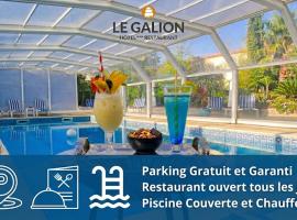 Le Galion Hotel et Restaurant Canet Plage - Logis, hótel í Canet-en-Roussillon