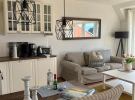 Fewo Schröder - BUDE 63a - mit Strandkorb am Meer - inklusive Bettwäsche und Handtücher, Hotel in Westerdeichstrich