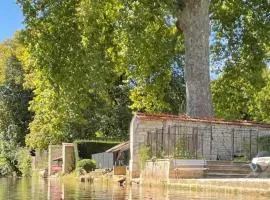 Le Clos de l'Armançon - Maisons de charme au bord de la rivière - Classé 4 étoiles