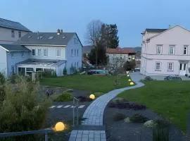 Ferienhäuschen Gartenblick