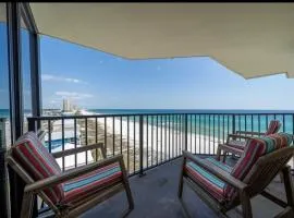 Beachfront Condo Panama City Beach Gulf Front Views walk to Pineapple Willy's