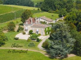 Château du Broustaret - Chambres d'hôtes avec cuisine - Calme, paisible et très belle vue sur la nature, khách sạn ở Rions