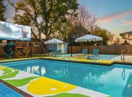 Heated Pool Playground Mini Golf Sports Court