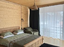 Tetri Jikhvi, hotel Kazbegi városában