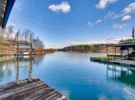 Home 11 Mi to Clemson: Lake-View Balcony & Dock!