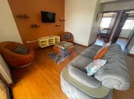 Departamento con terraza y dos dormitorios para 8 personas