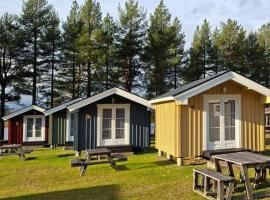 Blattnicksele में, होटल Campingstuga Cottage - Blattnicksele Camping