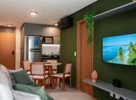 Ícone Ponta Verde, Conforto a 700 metros da praia com vaga exclusiva
