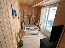 Duplex bois et mer à Fécamp, mer à 50 m, calme !