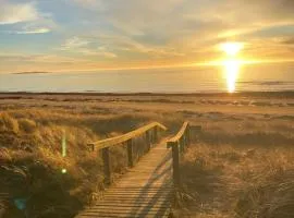 Nära strand och hav