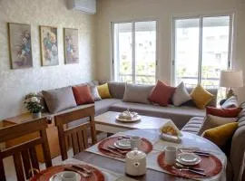 Beautiful apartment with pool, 5 minutes from Bouznika beach