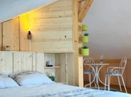 Belle chambre rustique à la campagne, proche de la ville