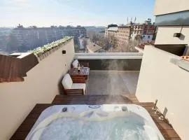 Conca9, Luxury attic with jacuzzi in Navigli