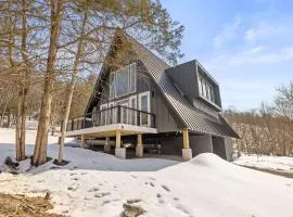 Modern Chalet w Hot Tub Deck & Loft Game Room