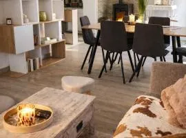 Au Doubs lac, Cosy 4 pers Terrasse ,Ski et Nature