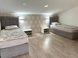 Unterkunft im Dachgeschoss Platz für bis zu 4 Personen