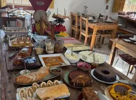 Casa Vovó Iris -café da manhã- 2 quartos 1 banheiros
