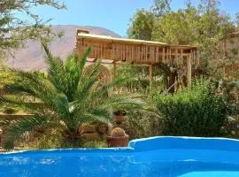 Cabaña canto del viento horcon elqui