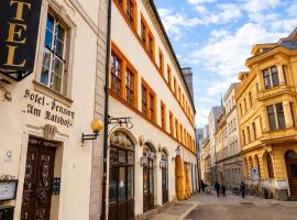 Viesnīca HOTEL Am Ratshof pilsētā Halle pie Zāles